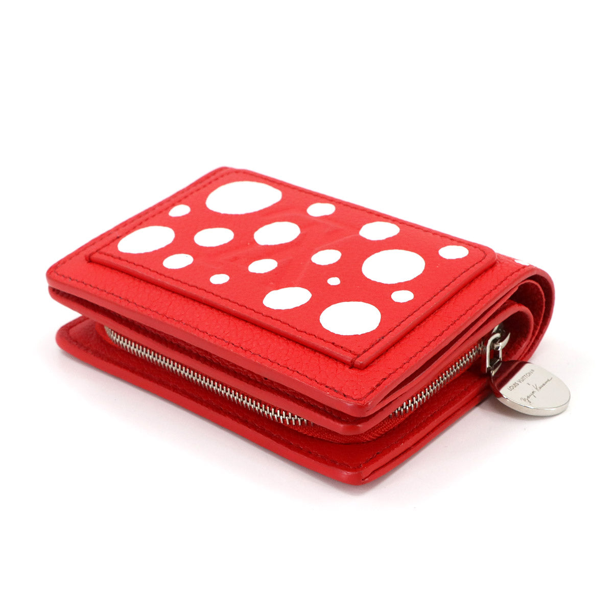 LV x YK Monogram Empreinte Clea Wallet Red White M82103