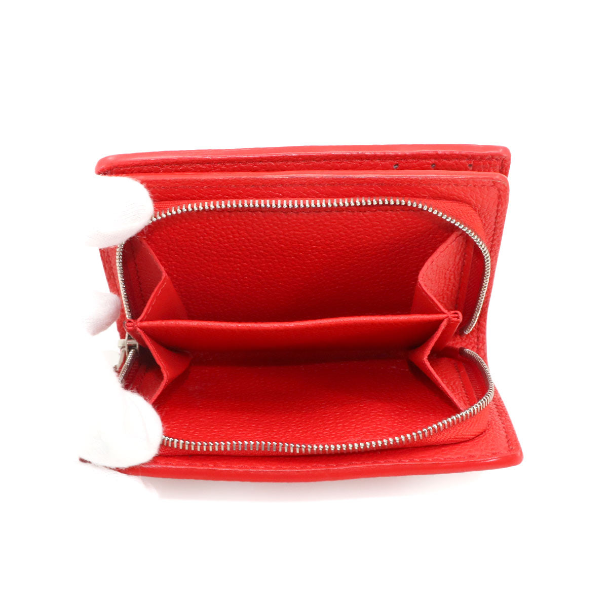 LV x YK Monogram Empreinte Clea Wallet Red White M82103