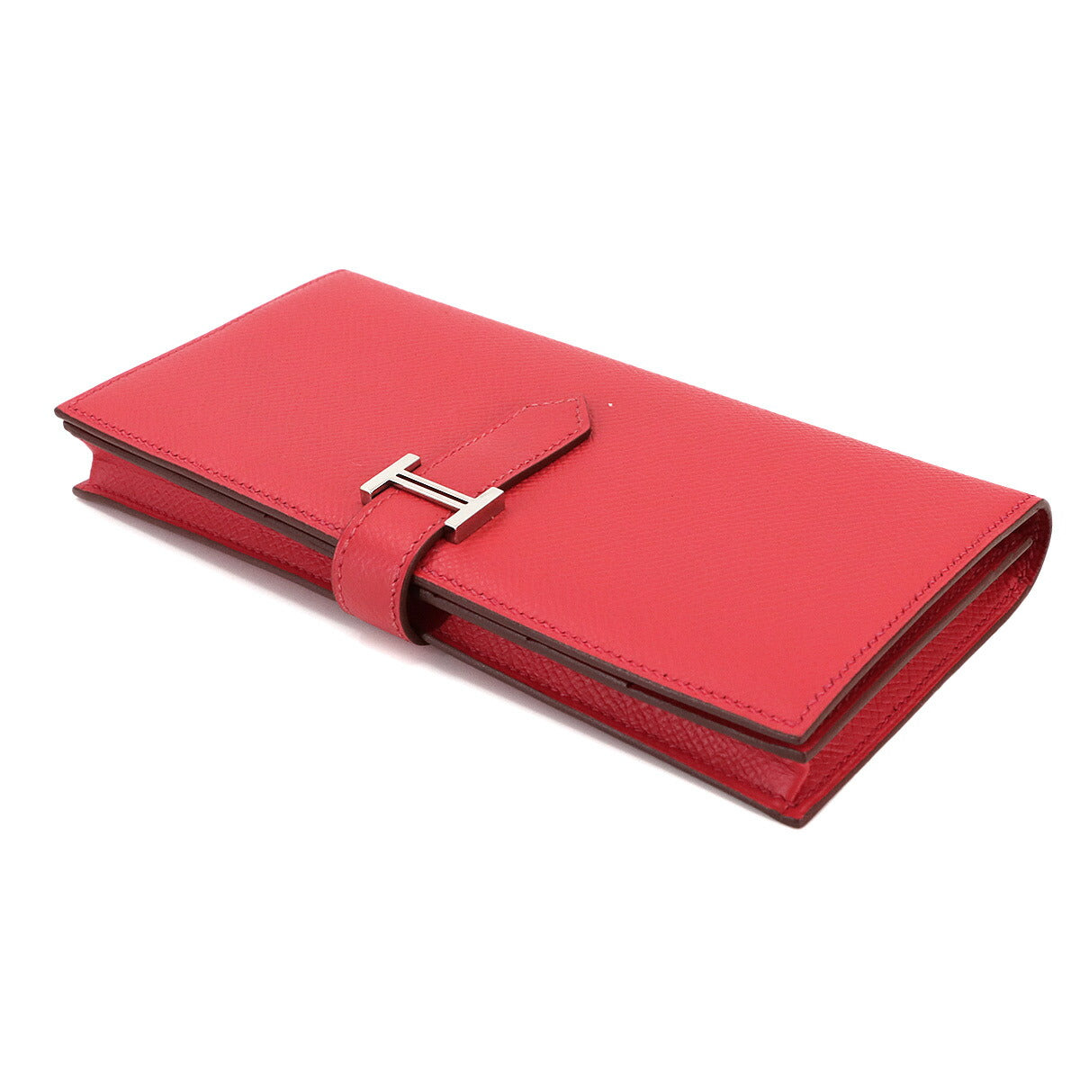 Bearn Soufflet Long Wallet Epsom Bougainvillier