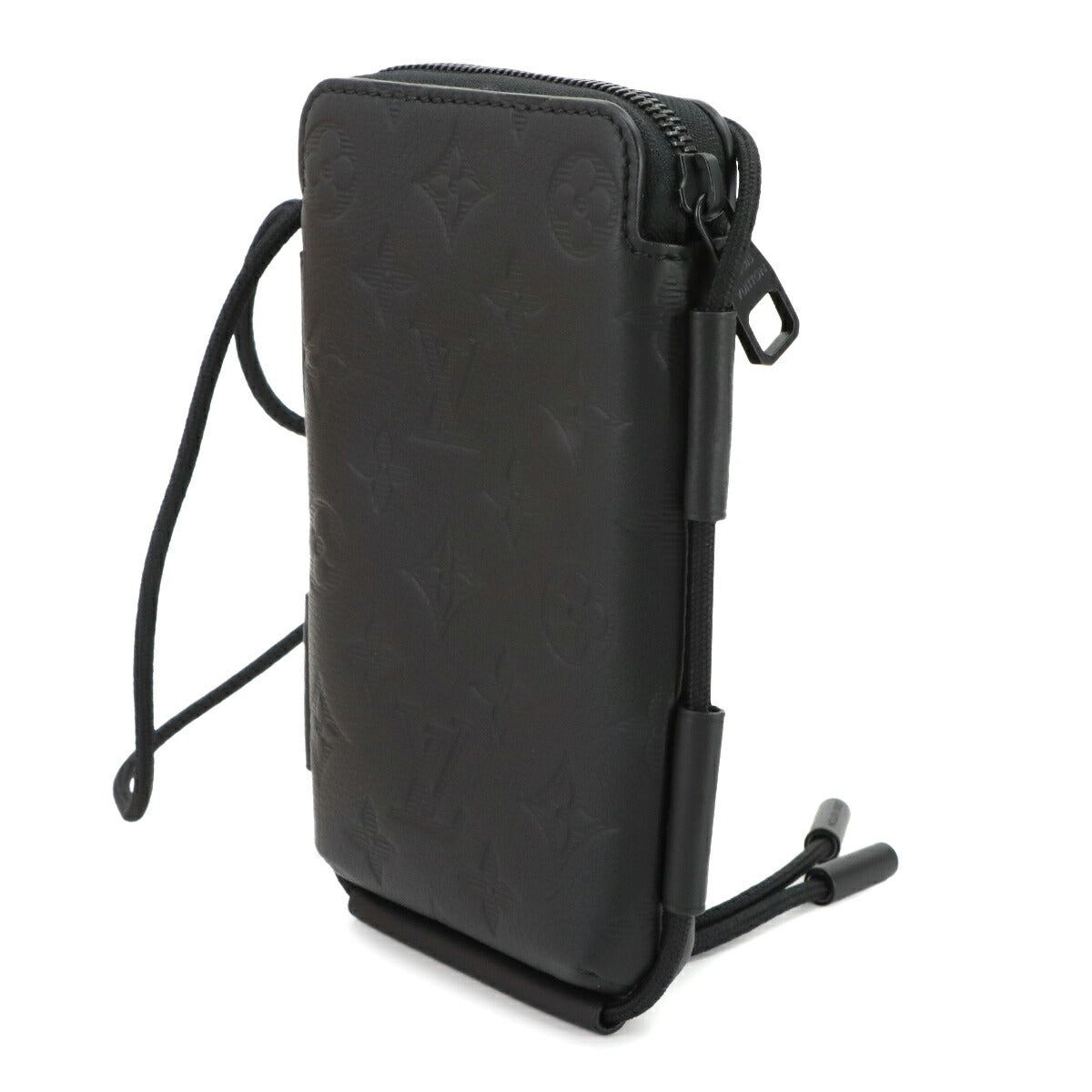 Monogram Shadow Lace Up Pouch Shoulder Bag M12601 Purse