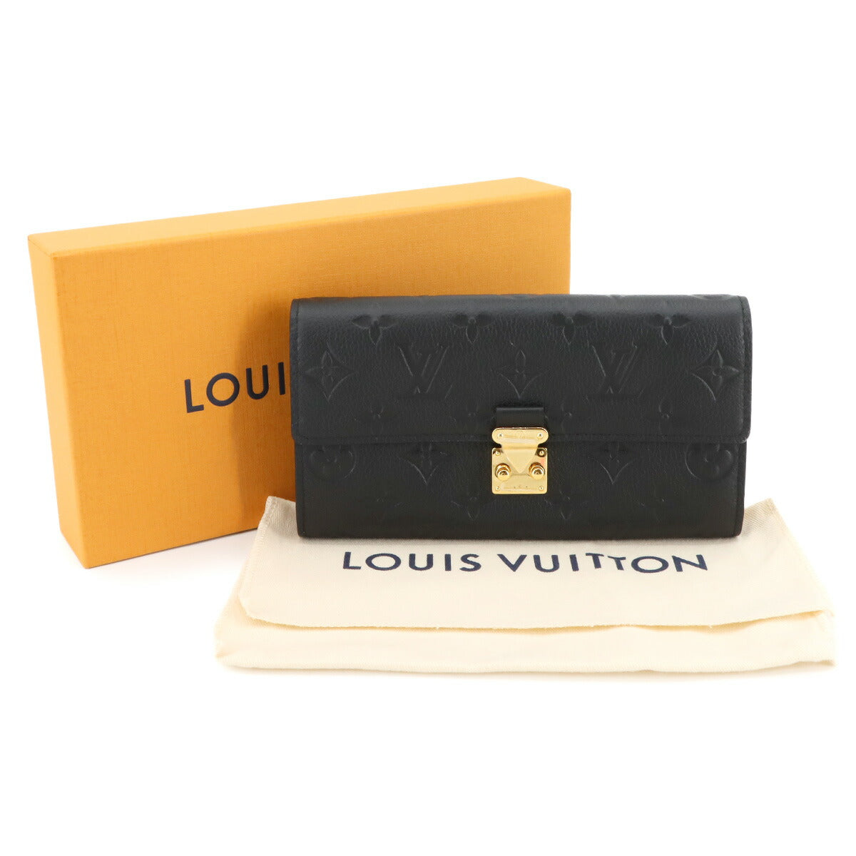 Monogram Empreinte Sarah Metis Wallet Noir M82638