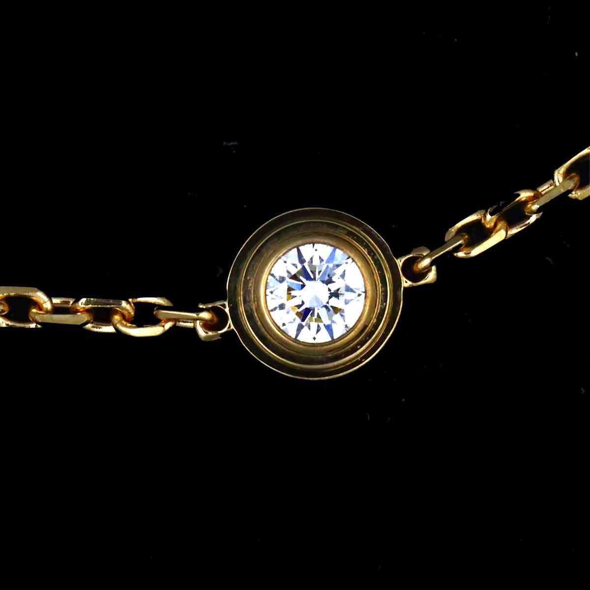 d Amour Diamond Bracelet XS 18K Yellow Gold 750