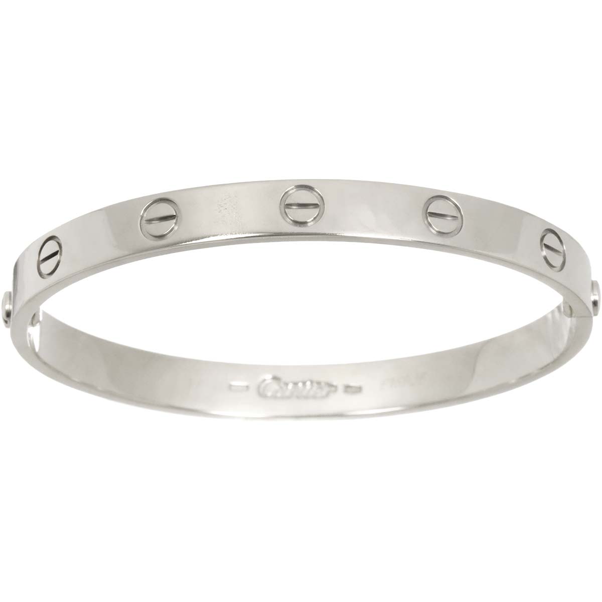 Love Bracelet Bangle 18K WG 750 Size17