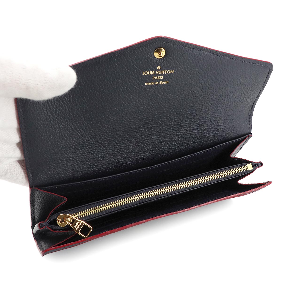 Monogram Empreinte Sarah Wallet Leather M62125