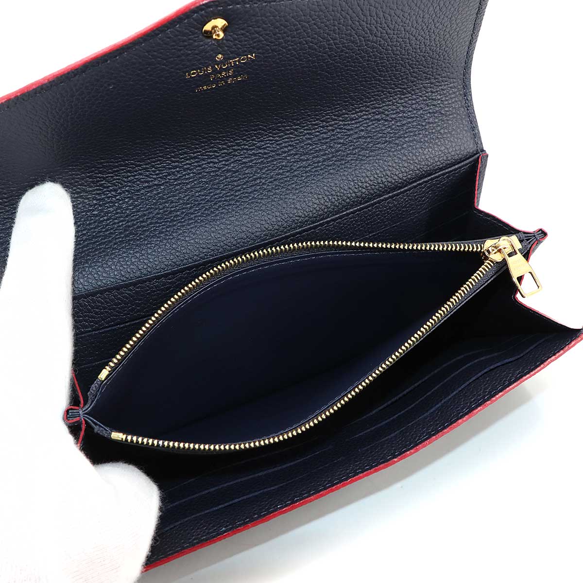 Monogram Empreinte Sarah Wallet Leather M62125