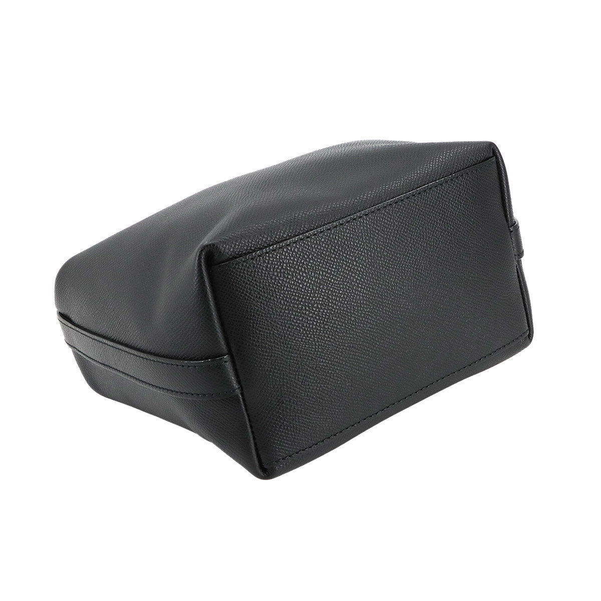 Mochi 2way Hand Shoulder Bag Leather Black Purse