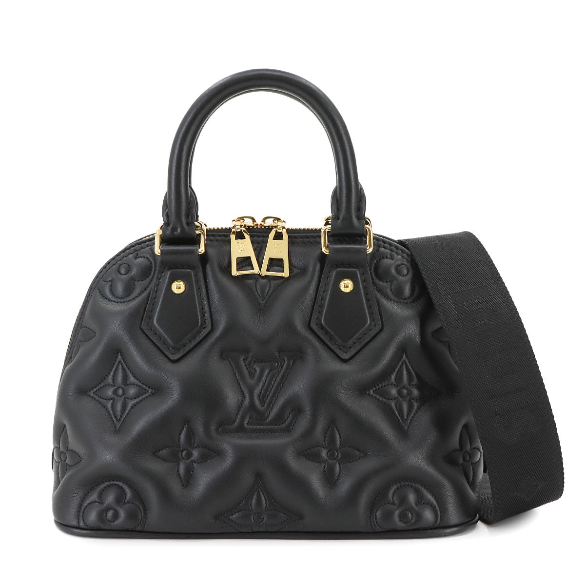 Bubblegram Alma BB 2way Hand Shoulder Bag Noir M59793