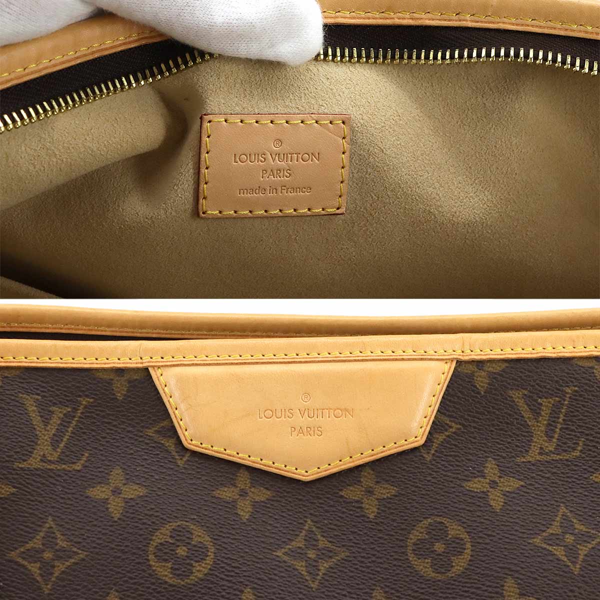 Monogram Estrela MM 2way Tote Shoulder Bag Brown M41232