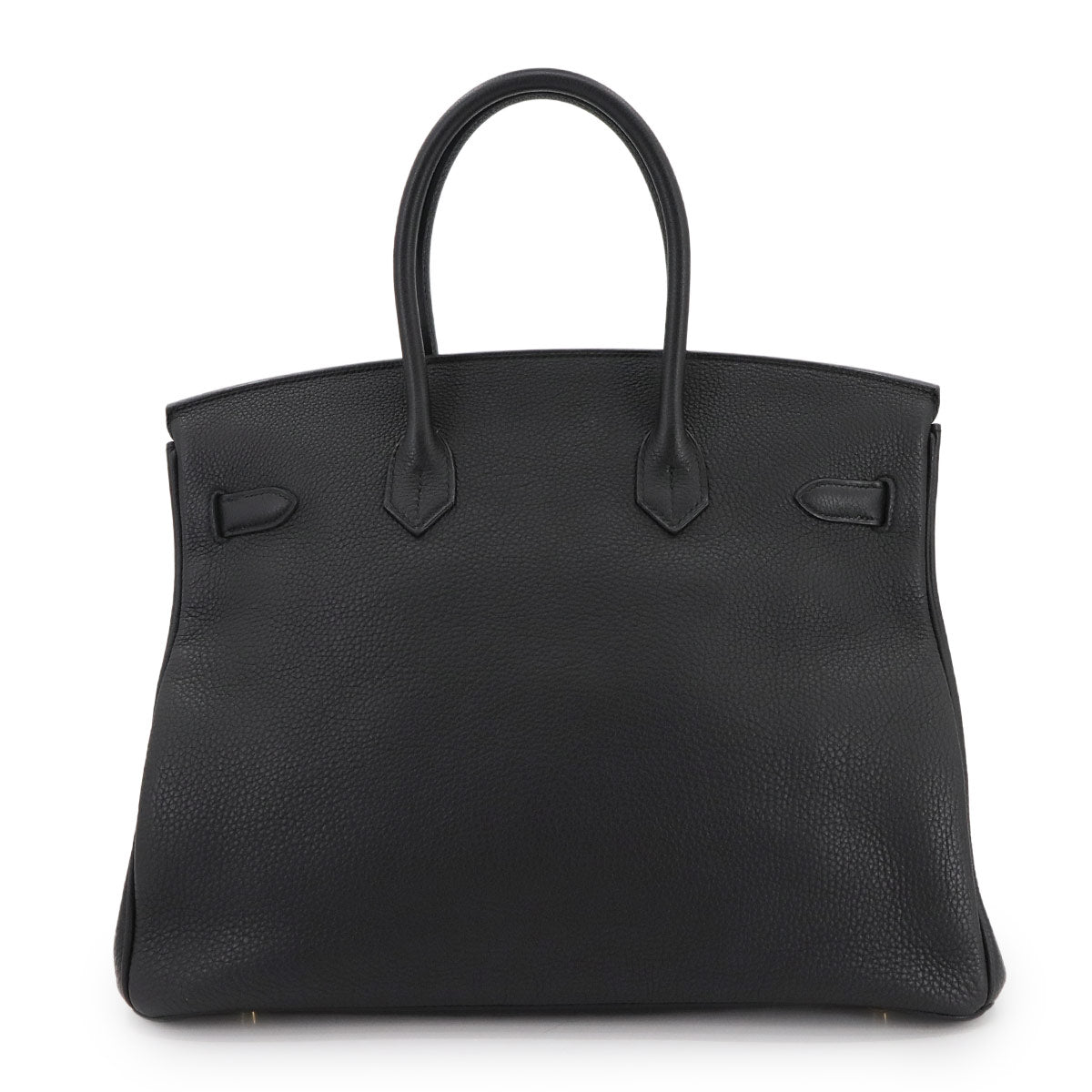 Birkin 35 Hand Bag Togo Leather Black Purse