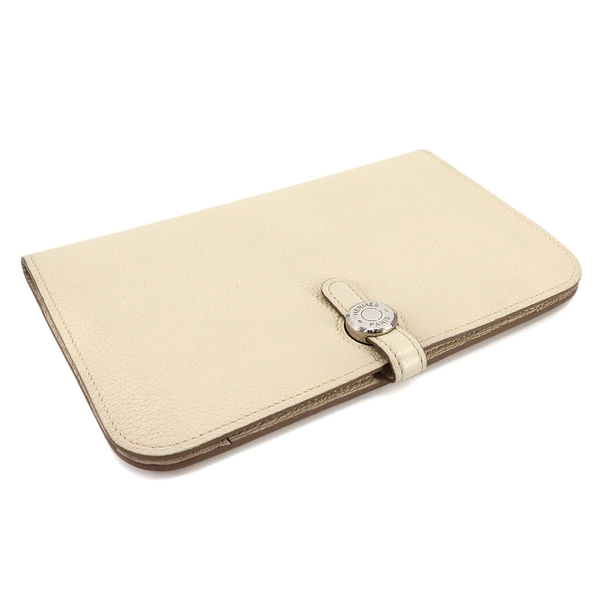 Dogon GM Long Wallet Togo Craie Duo Purse