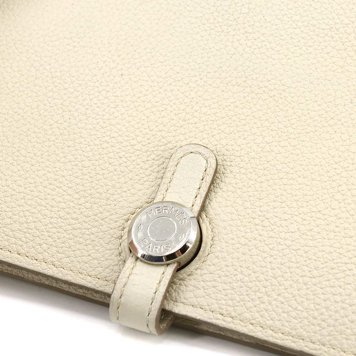 Dogon GM Long Wallet Togo Craie Duo Purse