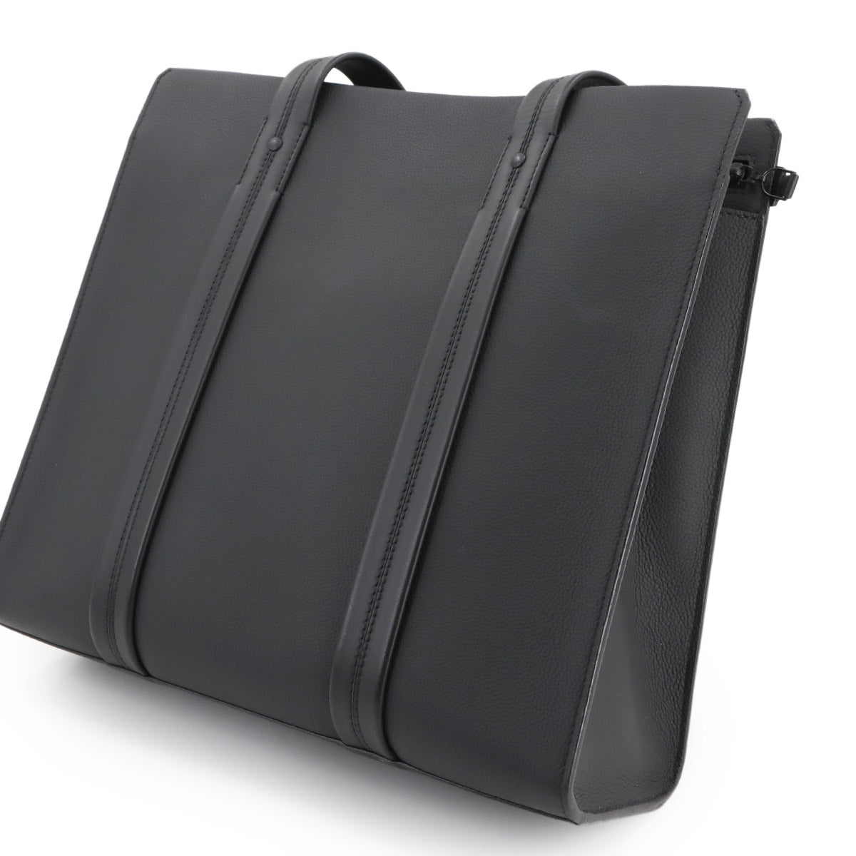 Aerogram Takeoff Tote Bag Leather Black M57308 LV Purse