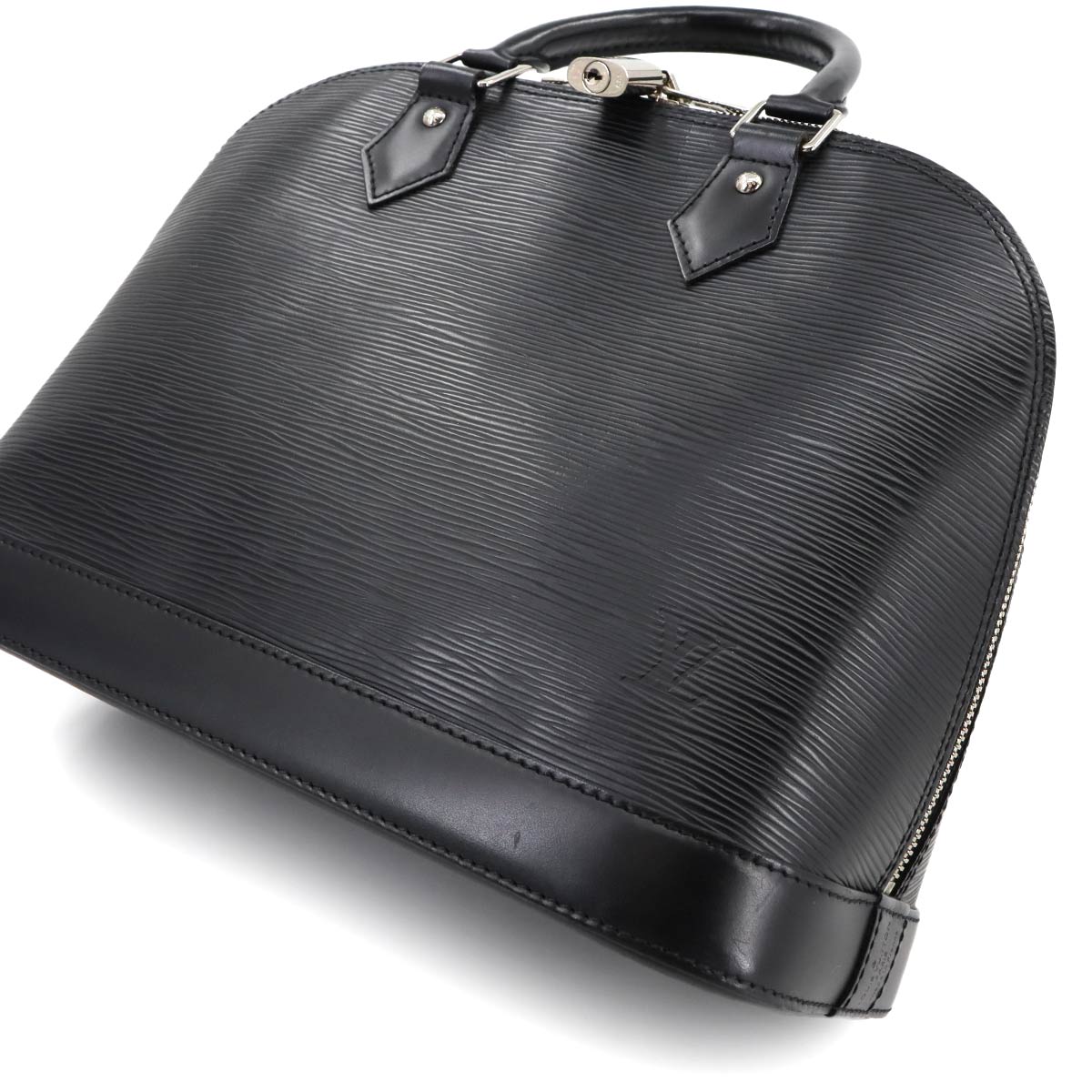 Epi Alma PM Hand Bag Leather Noir Black M52802 Purse