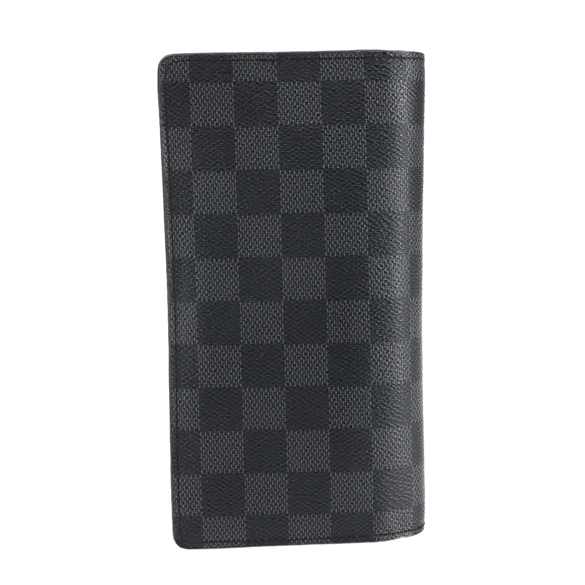 Damier Graphite Brazza Long Wallet Gray N62665 Purse