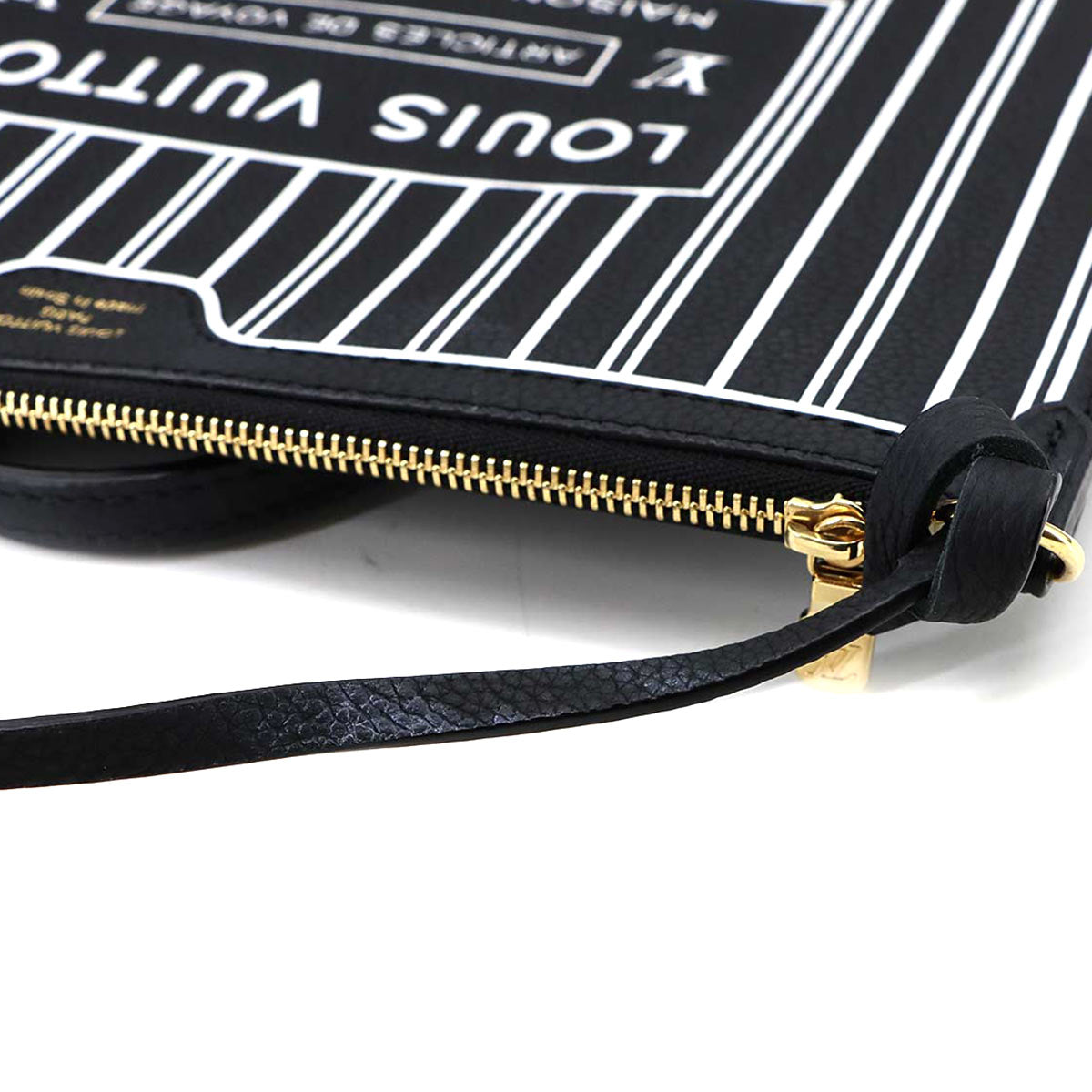 Neverfull Inside Out MM Tote Bag Leather Noir M11946