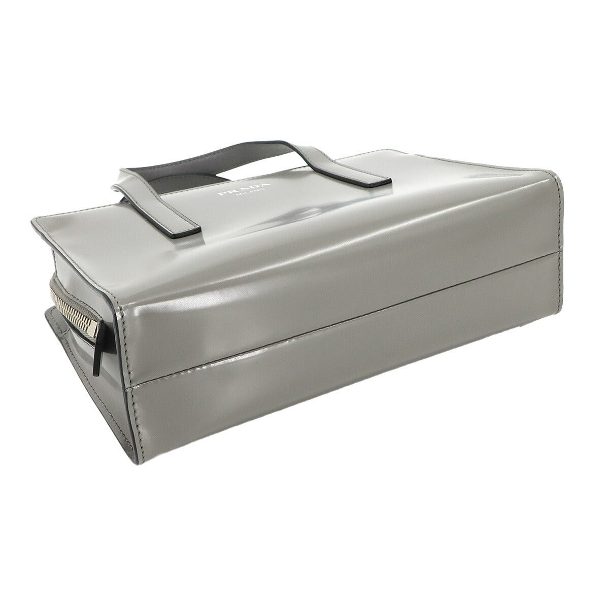 Re-Edition 1995 2way Hand Shoulder Bag Leather Gray 1BA357