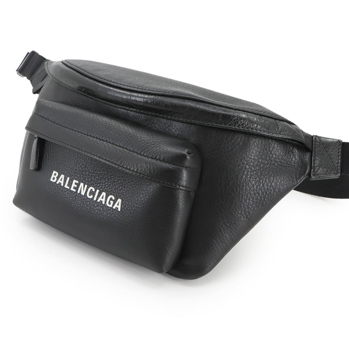 Everyday Belt pack Crossbody Bag Leather Black 552375 Purse