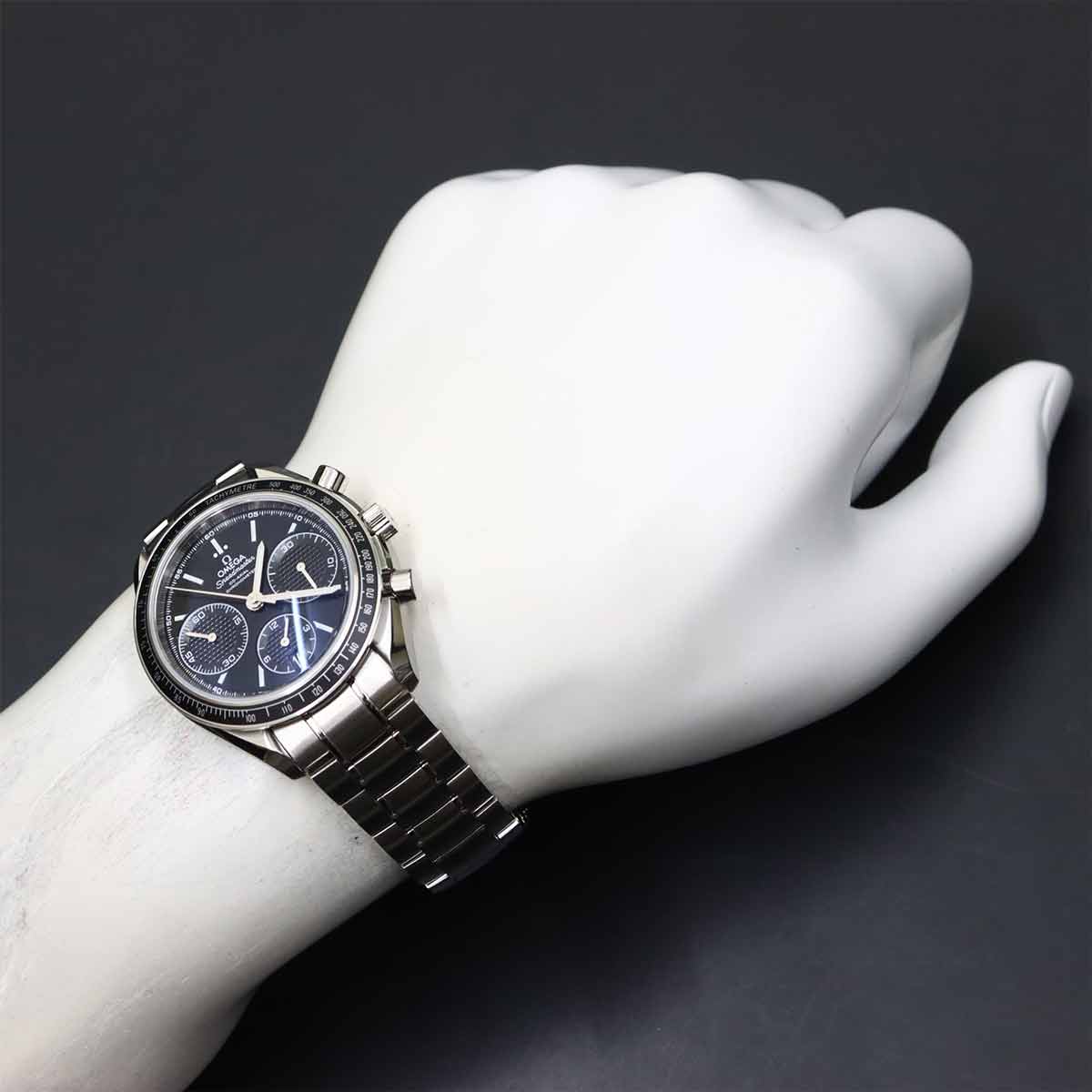 Speedmaster Racing 326.30.40.50.01.001 Black Dial Men's Watch