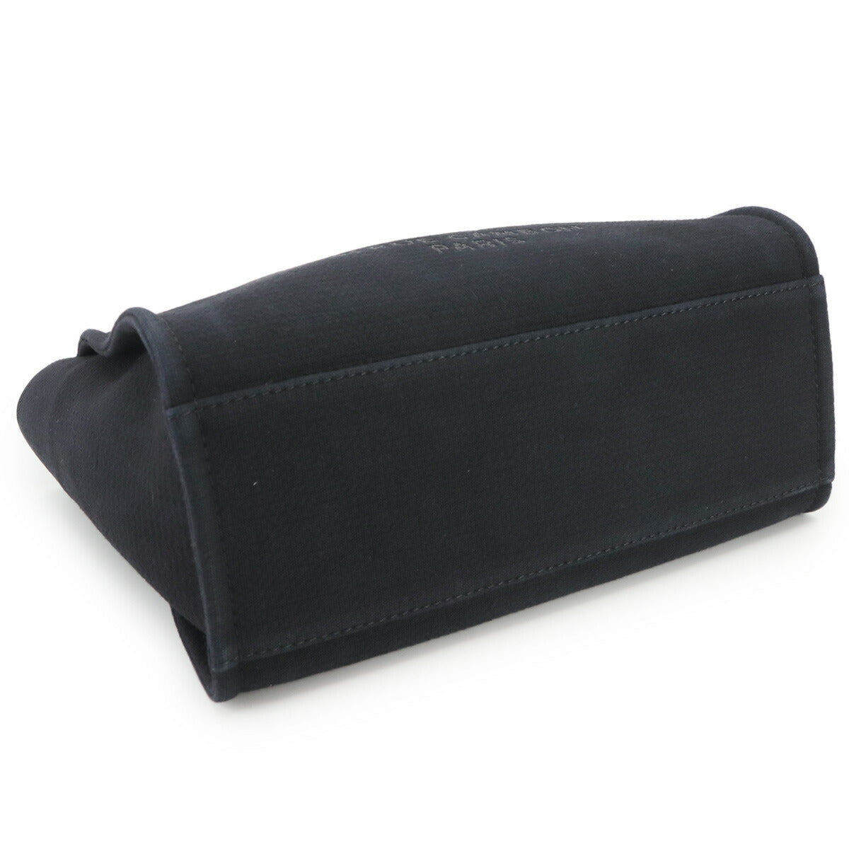 Deauville Small Shopping Tote Chain Shoulder Bag Navy AS3257