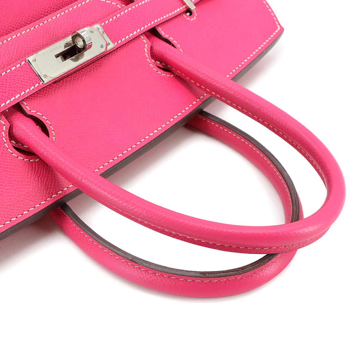 Candy Birkin 30 Hand Bag Epsom Rose Tyrien Ruby Purse Pink