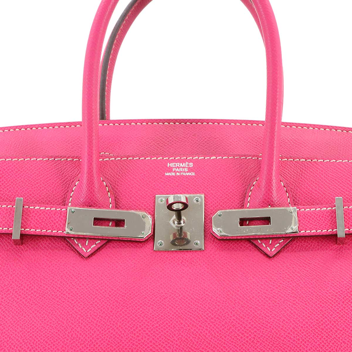 Candy Birkin 30 Hand Bag Epsom Rose Tyrien Ruby Purse Pink