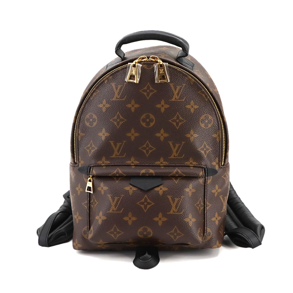 Monogram Palm Springs Backpack PM Leather Brown M44871