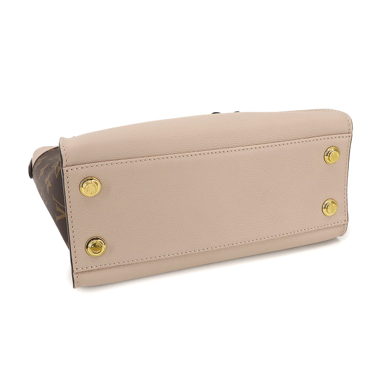 On my side PM Hand Shoulder Bag Leather Greige M57729