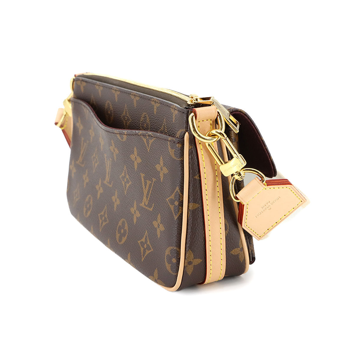 Monogram Viva Cite Shoulder Bag Brown M46999 Purse