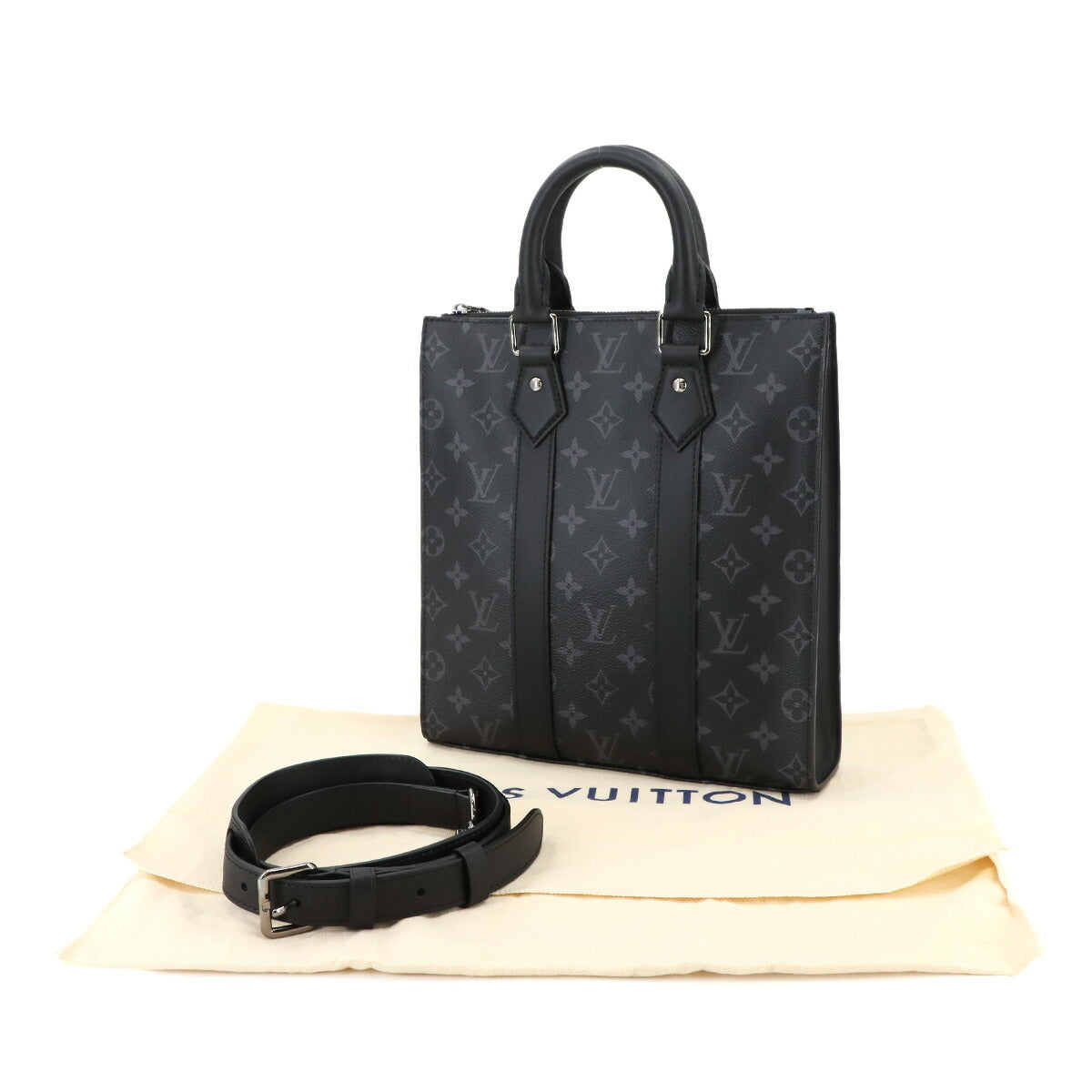 Monogram Eclipse Sac Plat Cross 2way Tote Bag M46456