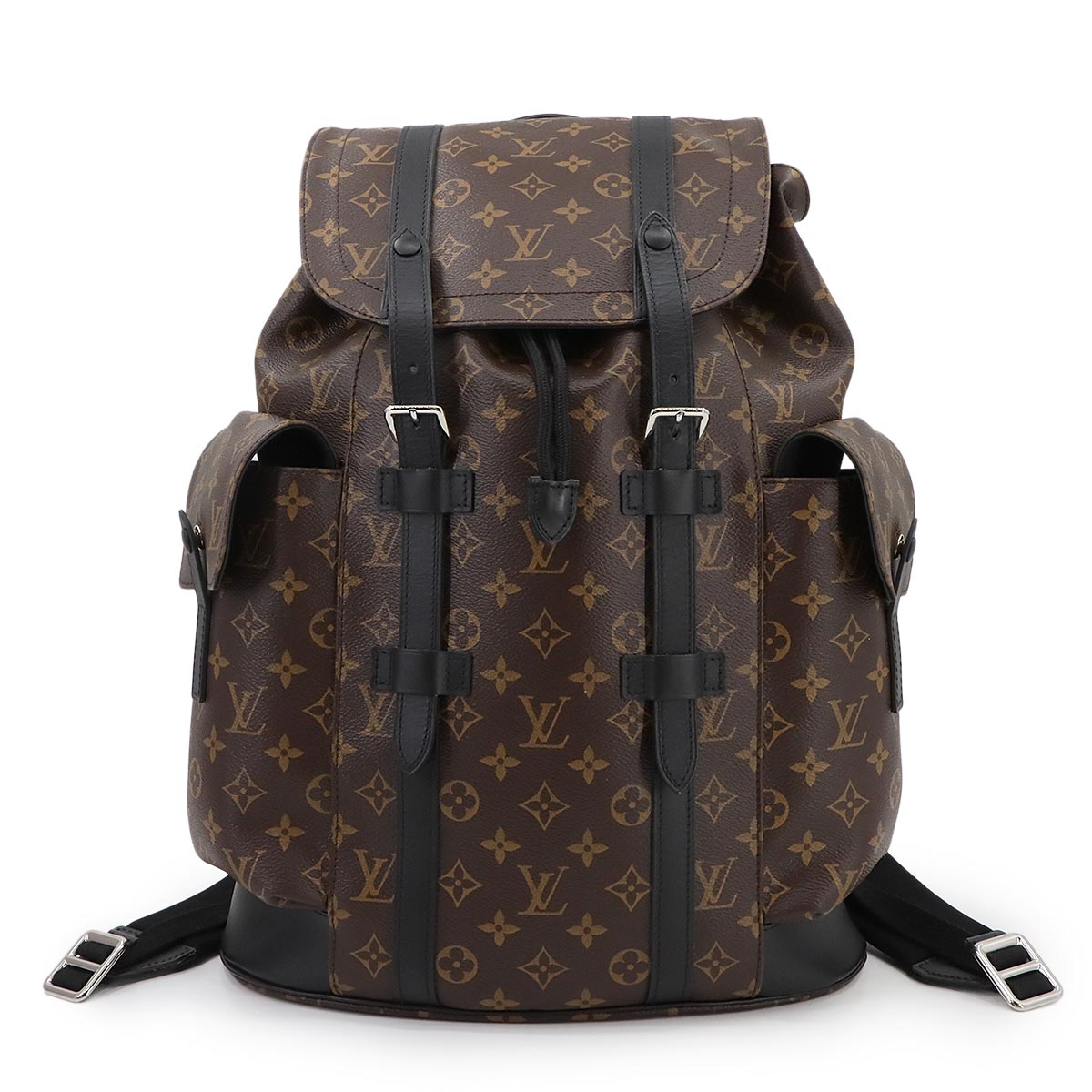 Monogram Macassar Christopher Backpack M43735 Purse