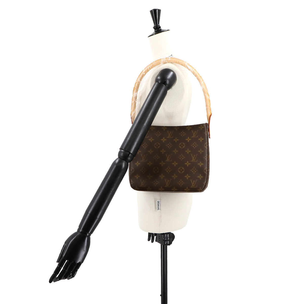 Monogram Looping MM Shoulder Bag Brown M51146 Purse