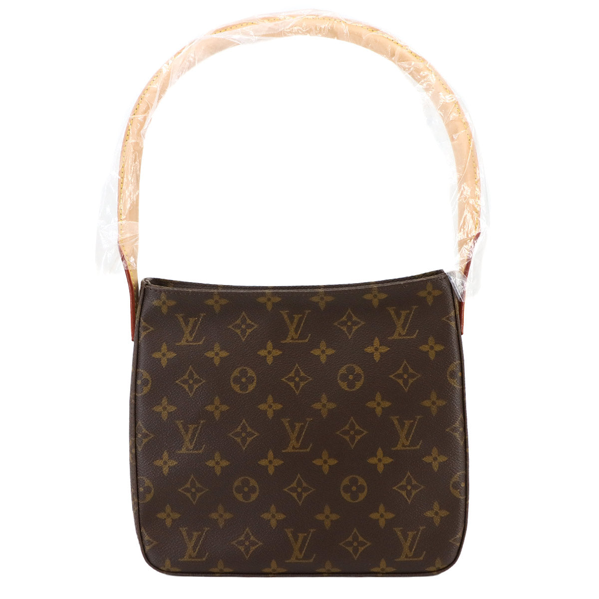 Monogram Looping MM Shoulder Bag Brown M51146 Purse