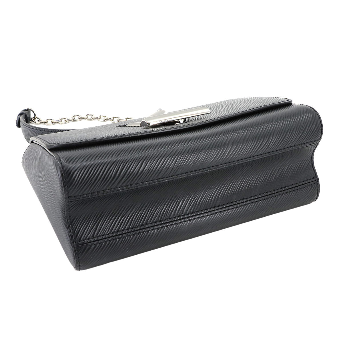 Epi Twist MM Chain Shoulder Bag Leather Noir M50282 Purse