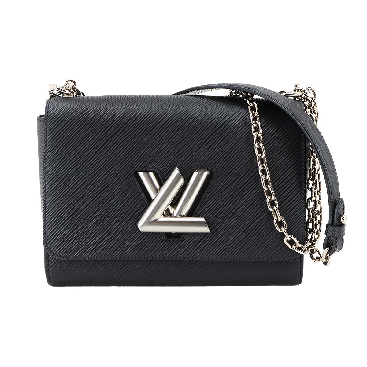 Epi Twist MM Chain Shoulder Bag Leather Noir M50282 Purse