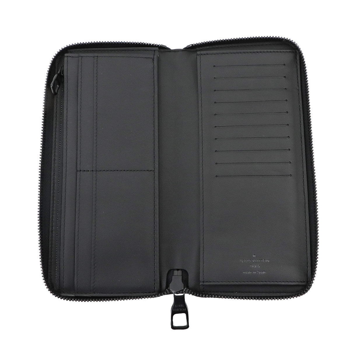 Monogram Taurillon Zippy Wallet Vertical Black M69047