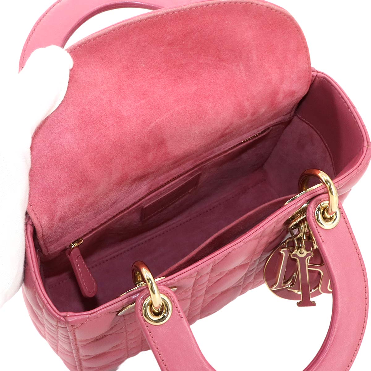Lady Dior My ABCDior Small Hand Shoulder Bag Leather