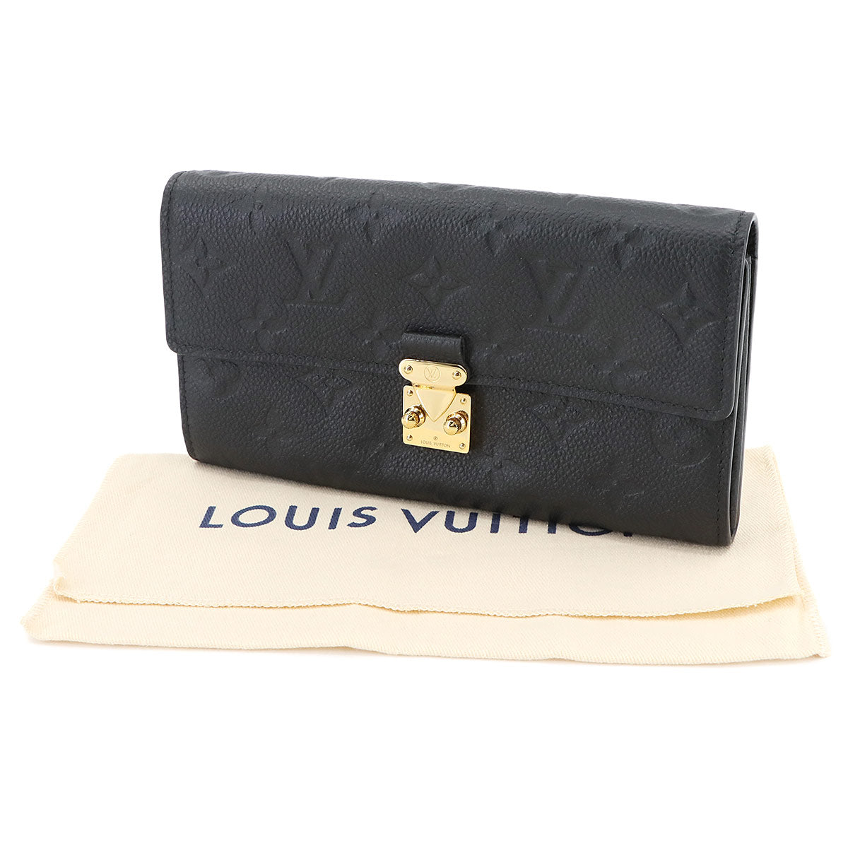 Monogram Empreinte Sarah Metis Wallet Noir M82638