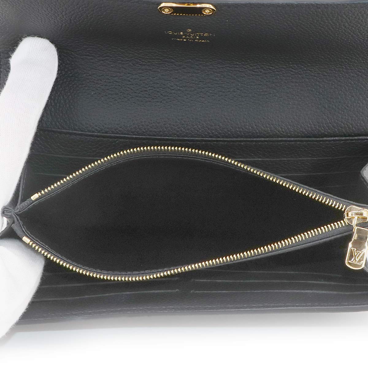 Monogram Empreinte Sarah Metis Wallet Noir M82638