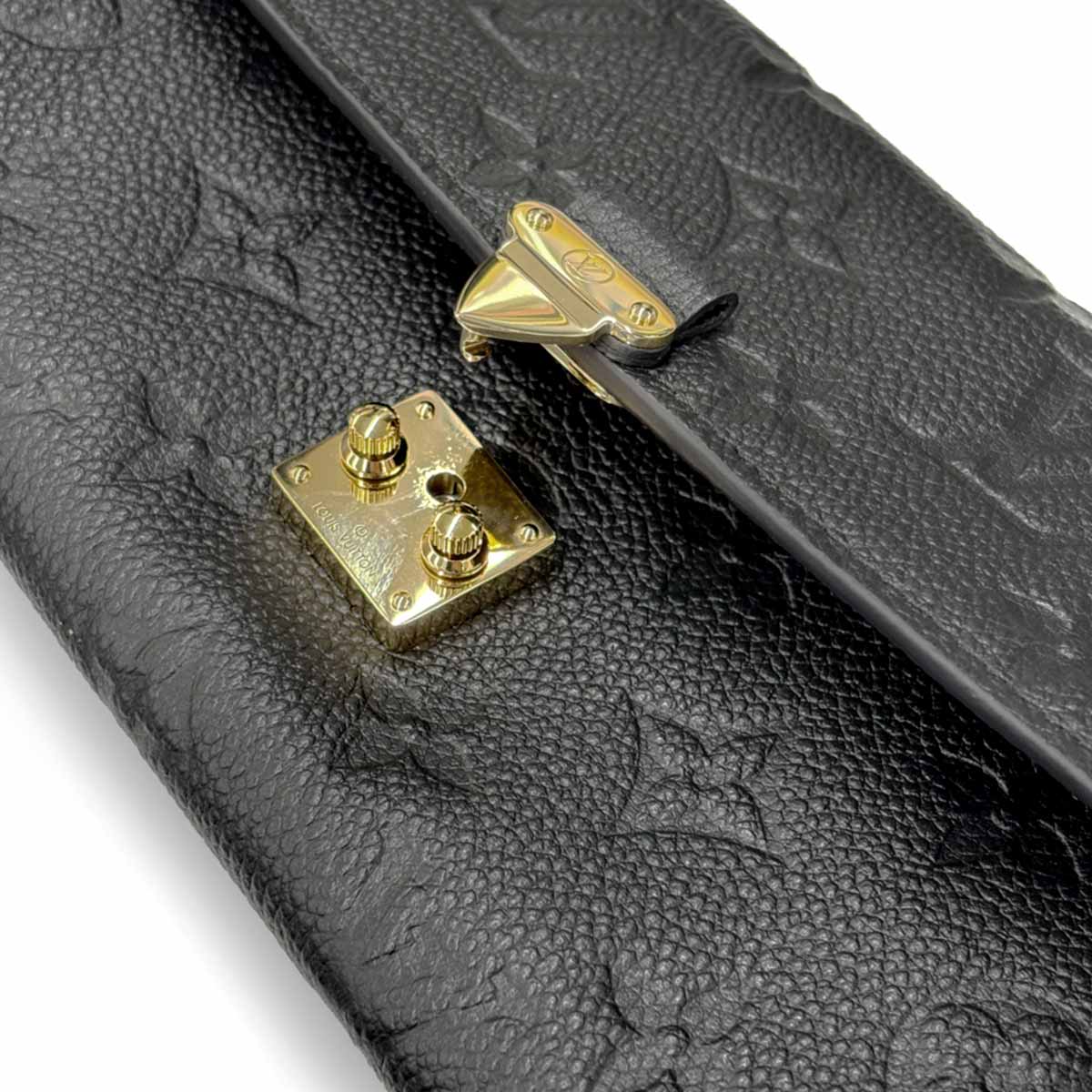 Monogram Empreinte Sarah Metis Wallet Noir M82638