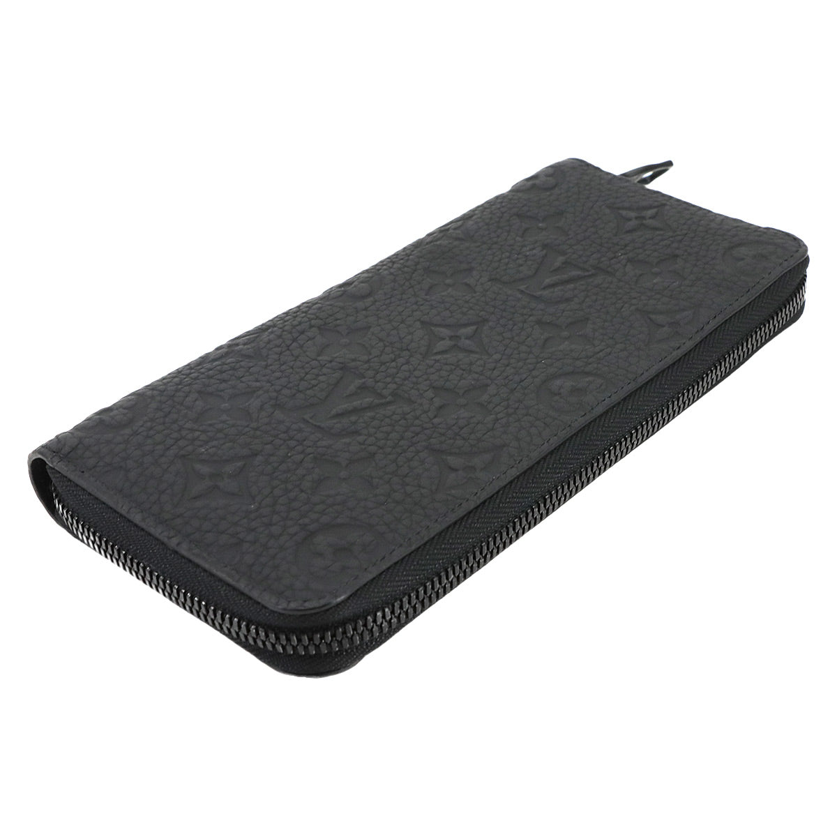Monogram Taurillon Zippy Wallet Vertical Black M69047