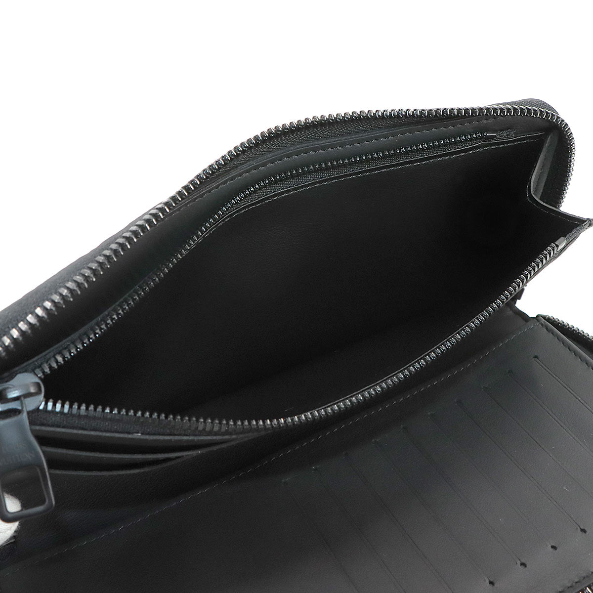 Monogram Taurillon Zippy Wallet Vertical Black M69047