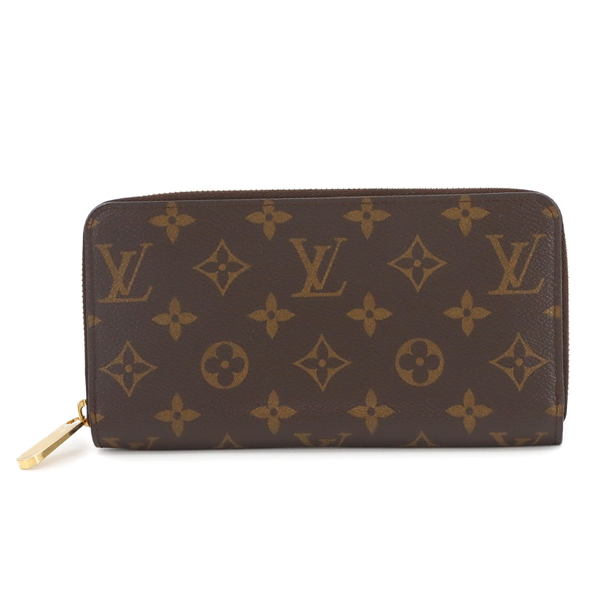 Monogram Zippy Wallet Long Brown Fuchsia M41895 Purse