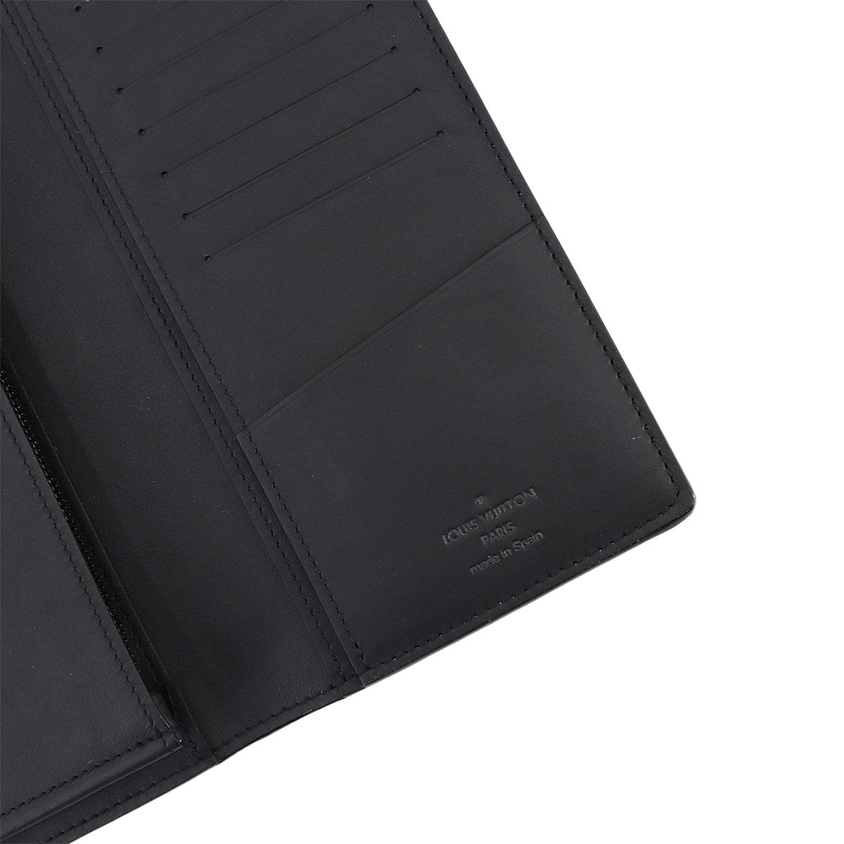 Monogram Shadow Brazza Wallet Leather Black M62900