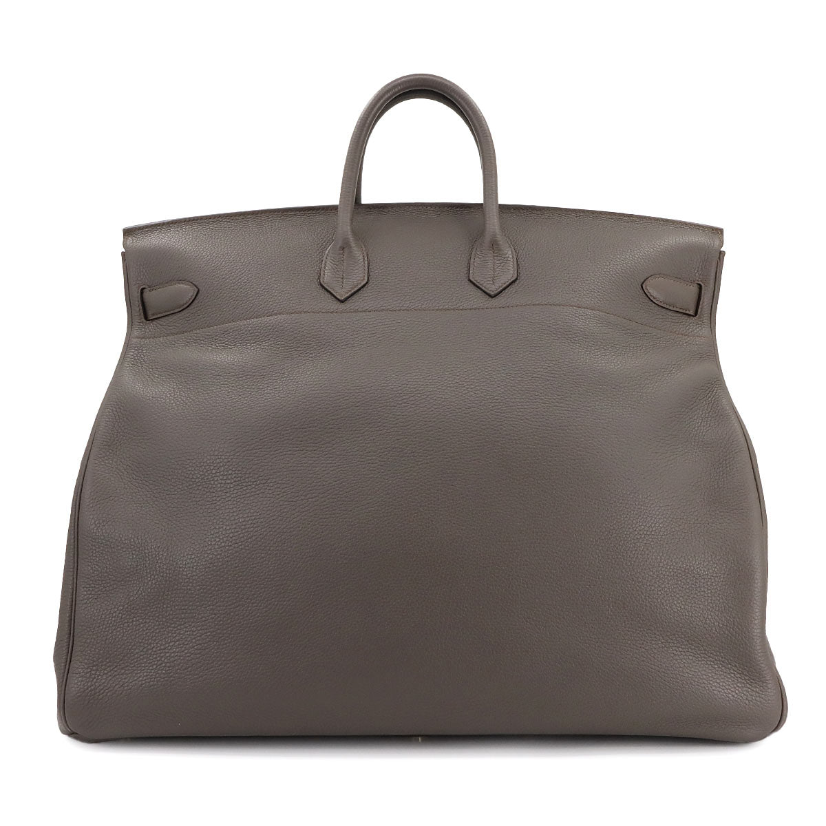 Haut a Courroies 55 SPO Personal Togo Etain Hand Bag Purse