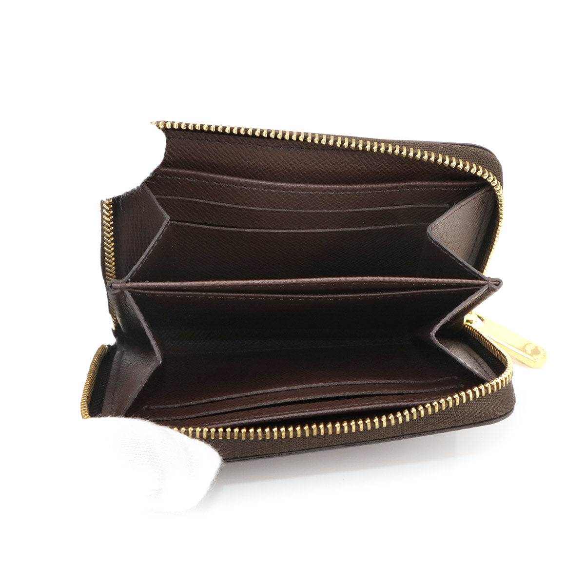 Damier Zippy Coin Purse Ebene N63070