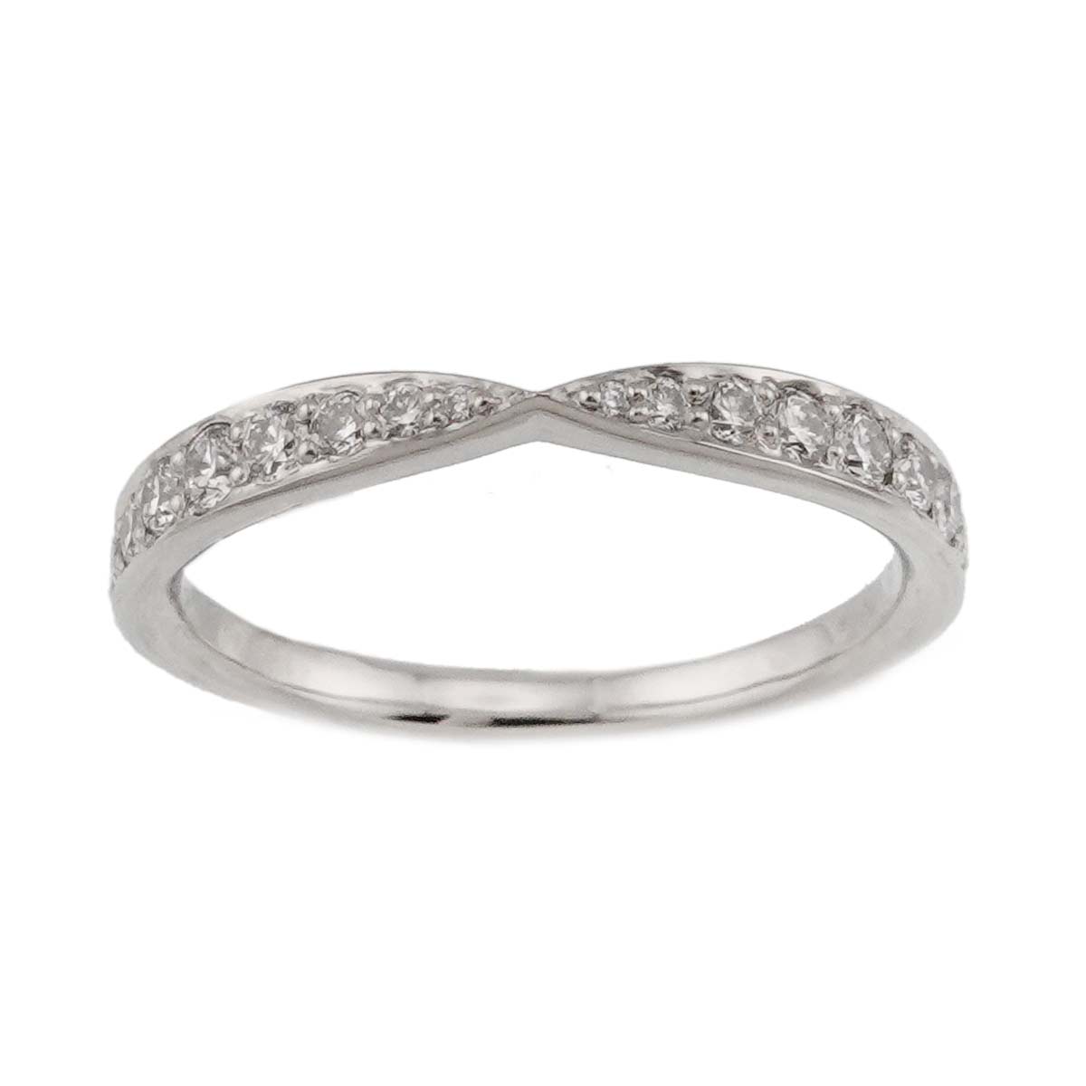 Harmony Diamond Ring Pt Size4(US)