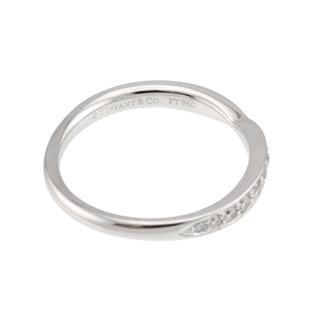 Harmony Diamond Ring Pt Size4(US)