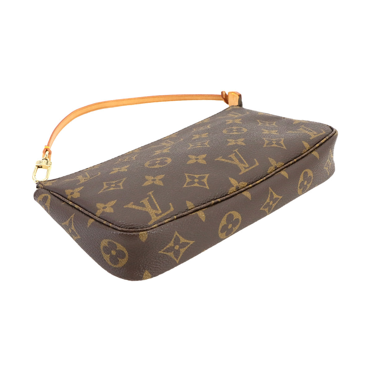 Monogram Pochette Accessoires Hand Bag Pouch Brown M51980