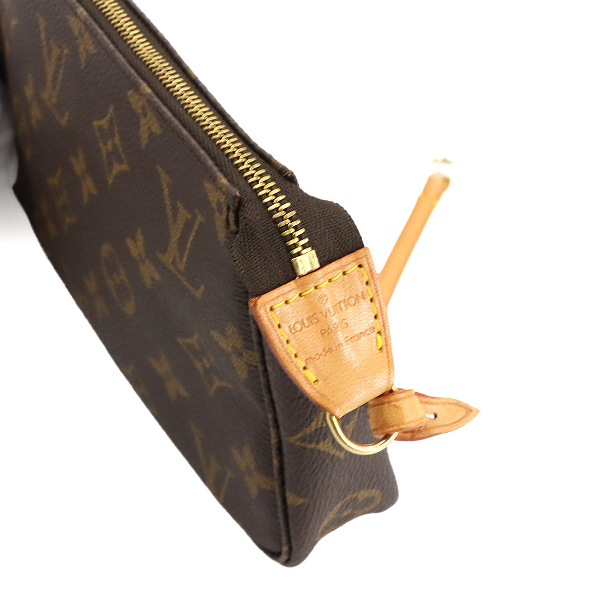 Monogram Pochette Accessoires Hand Bag Pouch Brown M51980