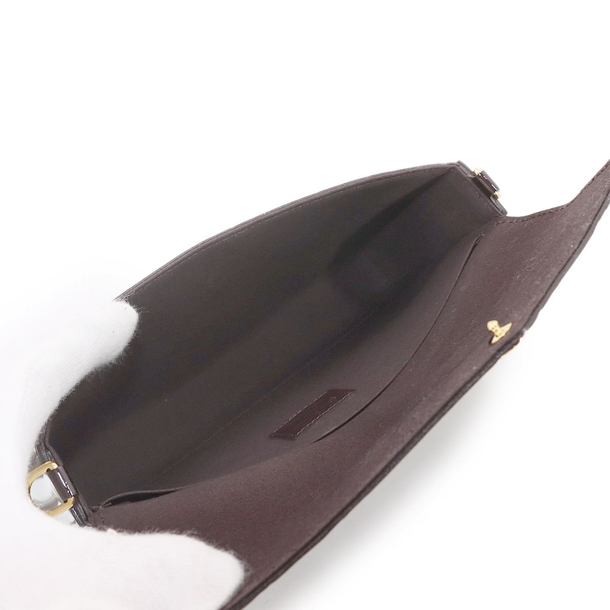 Monogram Vernis Pochette Felicie Amarante M61267